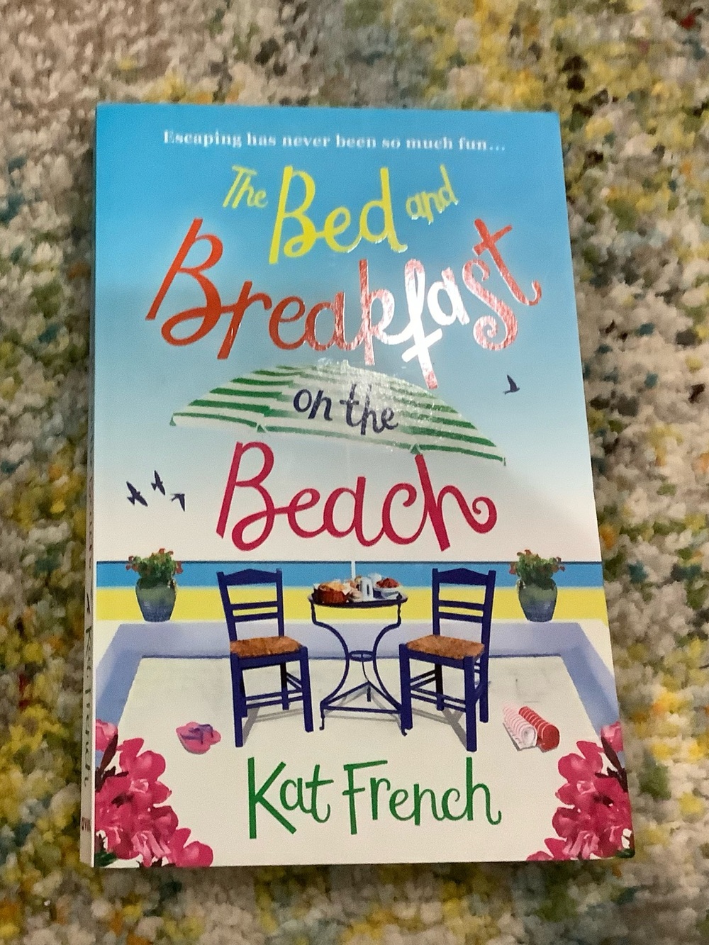 The Bed and Breakfast on the Beach by Kat French - Bright Beach Cover